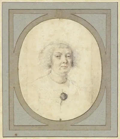Portrait of a Lady av Claude Mellan
