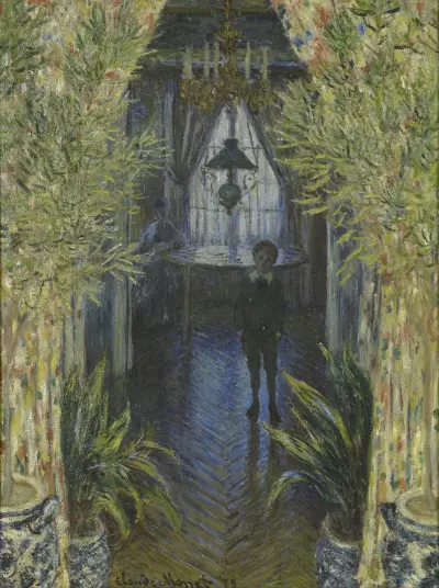 A Corner of the Apartment av Claude Monet