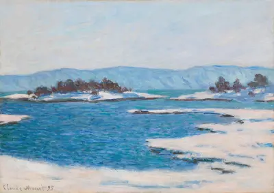 Au Bord Du Fjord De Christiania av Claude Monet
