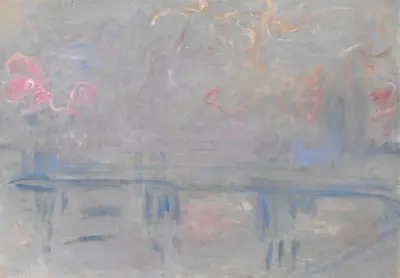 Charing Cross Bridge, 1900 av Claude Monet