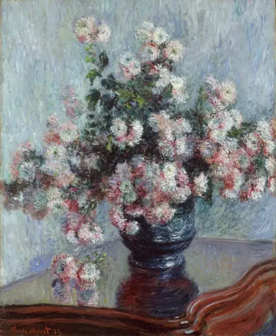 Chrysanthemums av Claude Monet