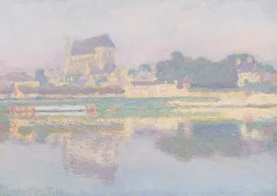 Église de Vernon, Soleil, Claude Monet