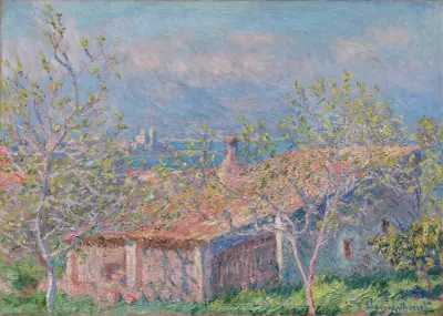 Gardener’s House at Antibes av Claude Monet