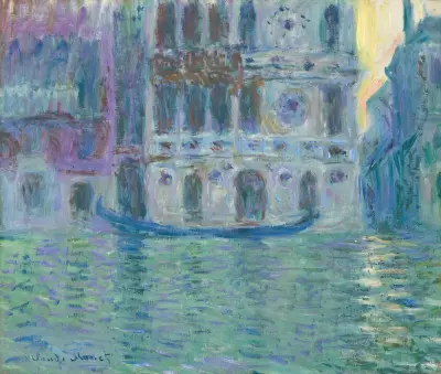 Le Palais Dario av Claude Monet