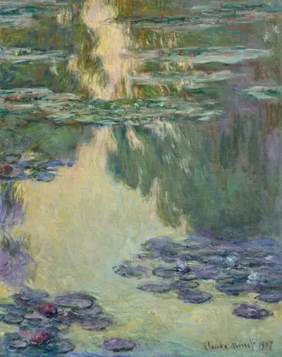 Nymphéas, 1907 – nr 2 av Claude Monet