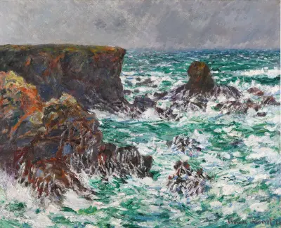 Port-Coton, Le Lion, Claude Monet