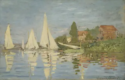 Regaty w Argenteuil, Claude Monet
