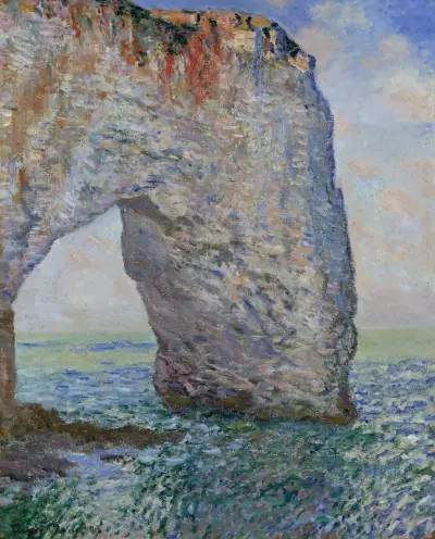 The Manneporte near Étretat av Claude Monet