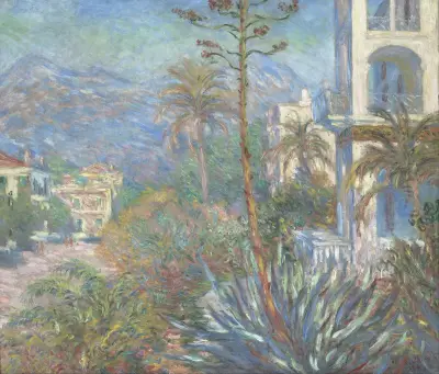 Villas at Bordighera av Claude Monet