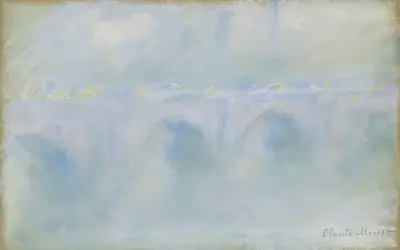 Waterloo Bridge, 1901 av Claude Monet