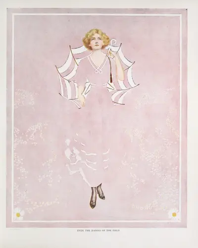 Even the daisies of the field av Coles Phillips