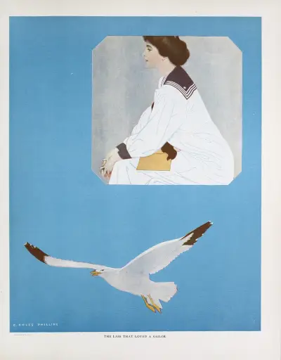 The lass that loved a sailor av Coles Phillips