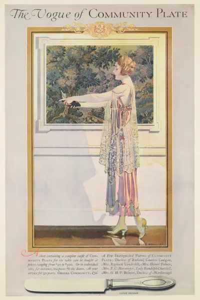 The Vogue of Community Plate av Coles Phillips