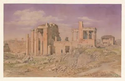 Greece, Athens, Erechtheion, 1853 – Nr. 1 von Harald Conrad Stilling