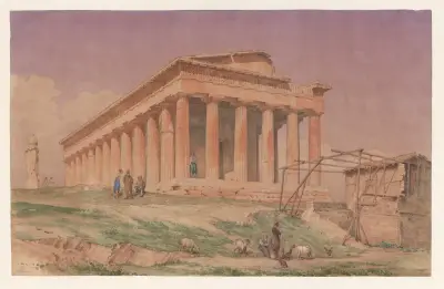 Greece, Athens, Hephaisteion (Temple of Theseus) von Harald Conrad Stilling