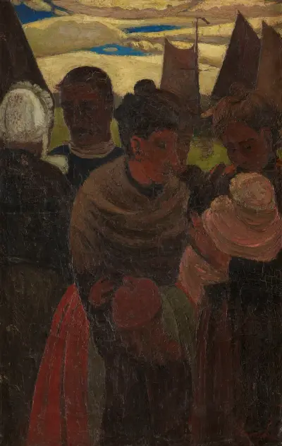 Na nábřeží, Constant Permeke