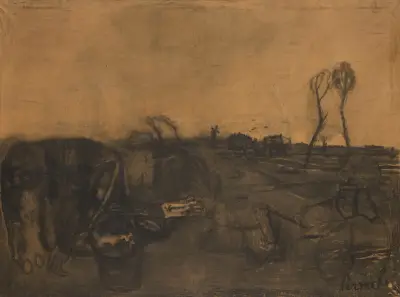 Krajina s přepychovými květy, Constant Permeke
