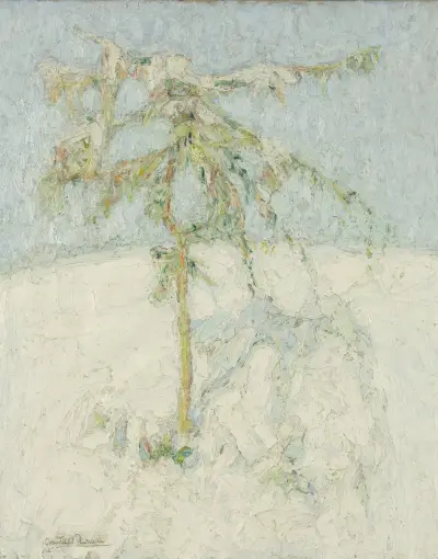 Zasněžená krajina v Ardenách, Constant Permeke