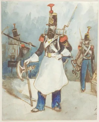 French Sapper von Constantin Guys