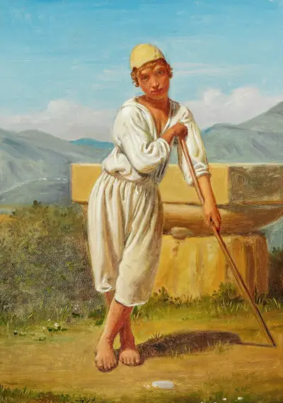 Pastýřský chlapec z Pæsta, Constantin Hansen