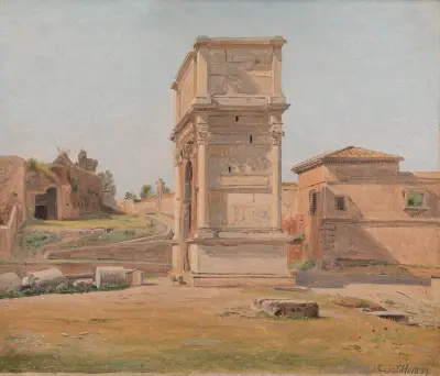 Titův oblouk v Římě, Constantin Hansen
