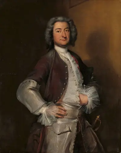 Portrait of Isaac Sweers, Chief Officer of Amsterdam and Governor of the Dutch East India Company, Cornelis Troost