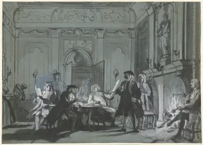Samenkomst met kunstbeschouwing, Cornelis Troost