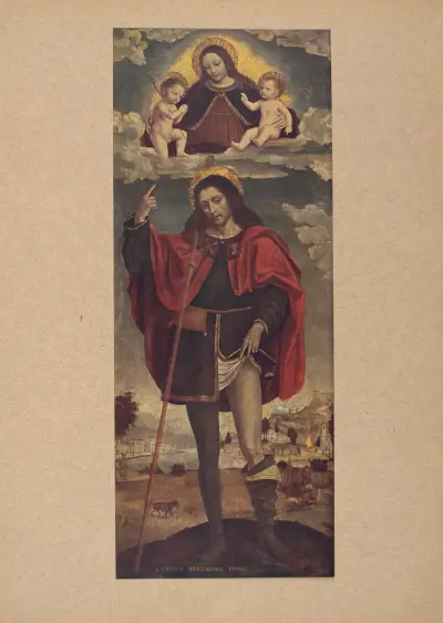 Ambrogio da Fossano detto il Bergognone, S. Rocco, Corrado Ricci