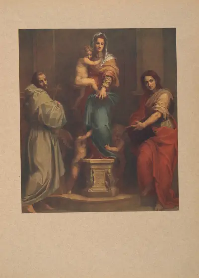 Andrea del Sarto, Madonna delle Arpie, Corrado Ricci