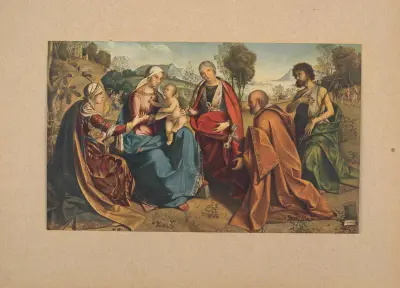 Boccaccio Boccaccino, Sacra Couversazione, Corrado Ricci