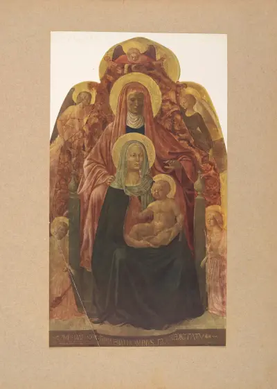 Masaccio, S. Anna, la Madonna e il Bambino, Corrado Ricci