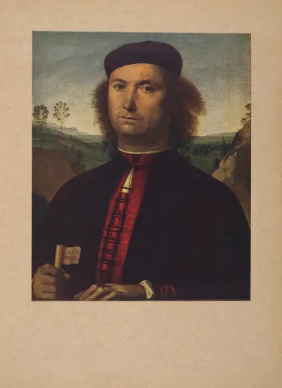 Perugino, Ritratto di Francesco delle Opere, Corrado Ricci