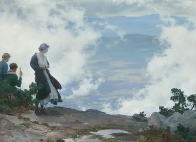 After the Storm av Charles Courtney Curran