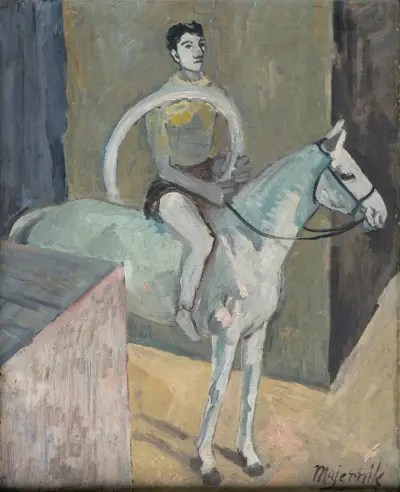 Zirkusreiter (Beim heiligen Abendmahl) von Cyprián Majerník