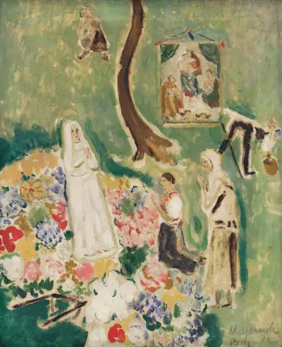 Zwei Madonnen von Cyprián Majerník