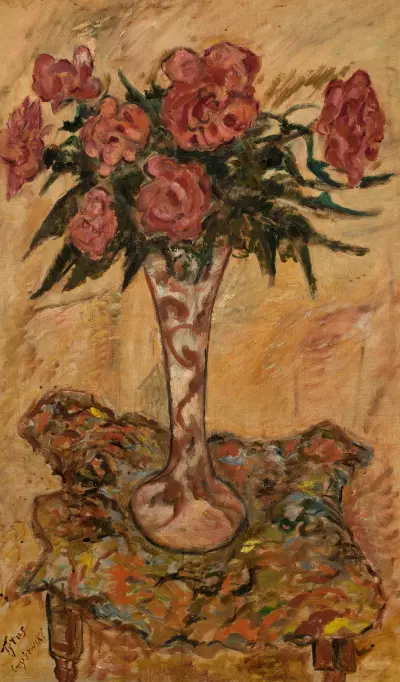 Flowers in a flower-vase von Tytus Czyżewski