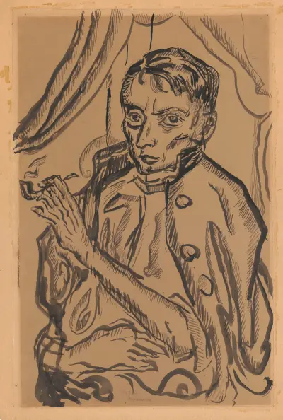 Self-portrait von Tytus Czyżewski