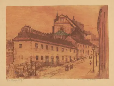 St. Anne’s Church in Warsaw av Feliks Jabłczyński
