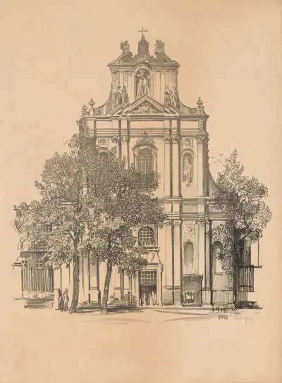 The Visitation Sisters Church av Feliks Jabłczyński