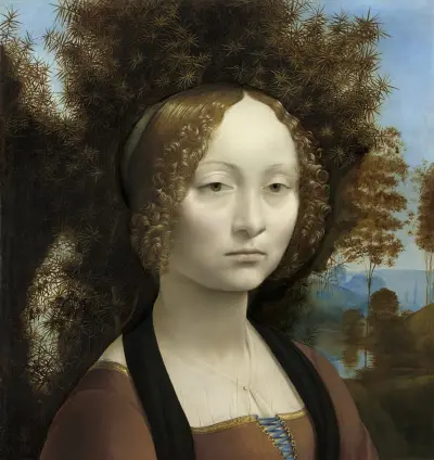 Ginevra de’ Benci (obverse) von Leonardo da Vinci