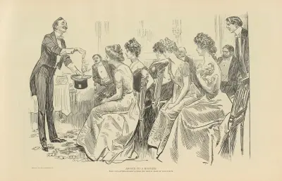 Ratschlag an eine Gastgeberin von Charles Dana Gibson