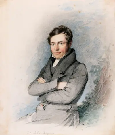 Portrait of John Maguire av Daniel Maclise