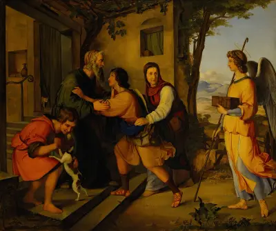 The Return Of Tobias, Moritz Daniel Oppenheim