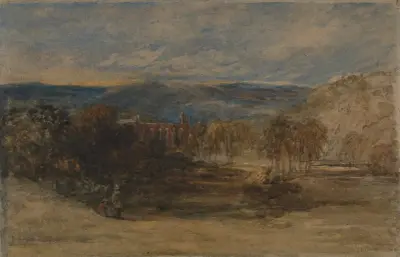 Bolton Abbey av David Cox