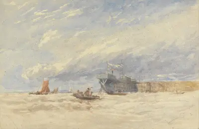 On the Medway av David Cox
