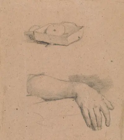 Zepsuty wózek dziecka i ramię żony skrzypka, Sir David Wilkie