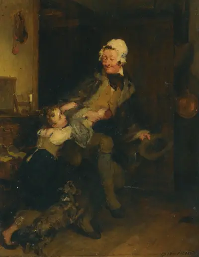 Babcia w czepku, Sir David Wilkie