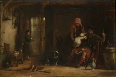 Rodzina górali szkockich, Sir David Wilkie