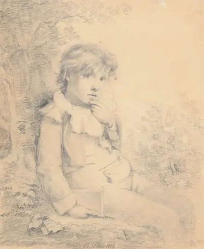 Bez tytułu [portret Davida Frazera], Sir David Wilkie