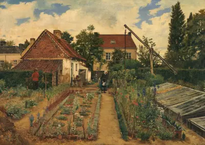 Zahrada květináře, Henri de Braekeleer